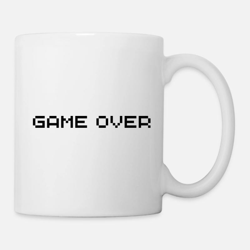 Fin du jeu - Mug blanc - blanc