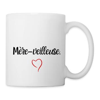 Mère veilleuse - Mug blanc - blanc - Droite