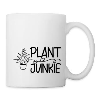 Plant Junkie - Tasse - Weiß - Rechts