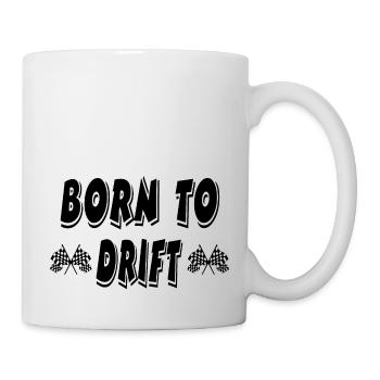 Voiture - Mug blanc - blanc - Droite