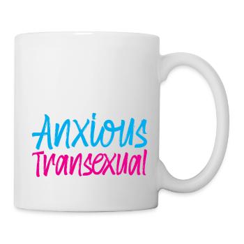 Anxious Transexual - Mug - white - Right