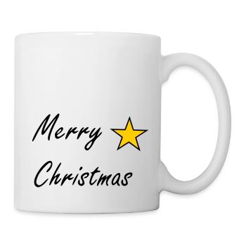 Merry Christmas - Tasse - Weiß - Rechts