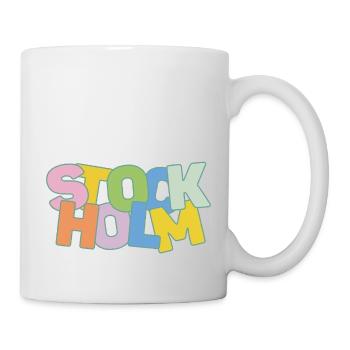 Stockholm - Mug blanc - blanc - Droite