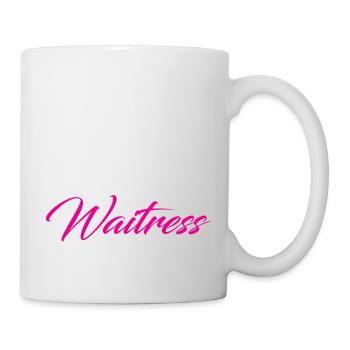 Nicest Waitress Ever 2 - Tasse - Weiß - Rechts