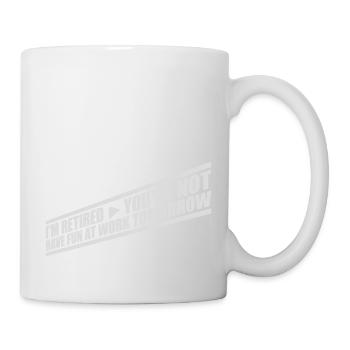 have fun at work - Mug - white - Right