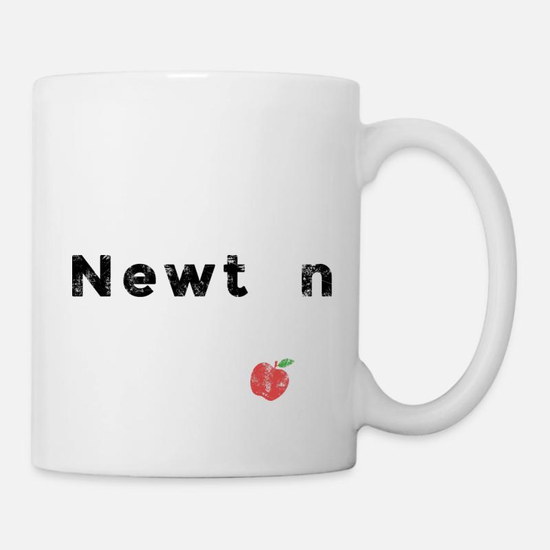 Isaac Newton - Tasse - Weiß