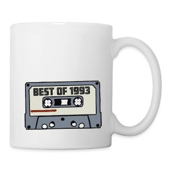 Best of 1993 - 30 Birthday Retro Gift Idea - Mug - white - Right