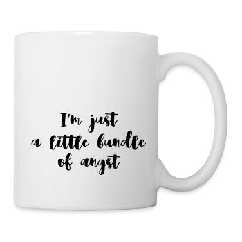 Little bundle of angst | Gift for the nervous - Mug - white - Right