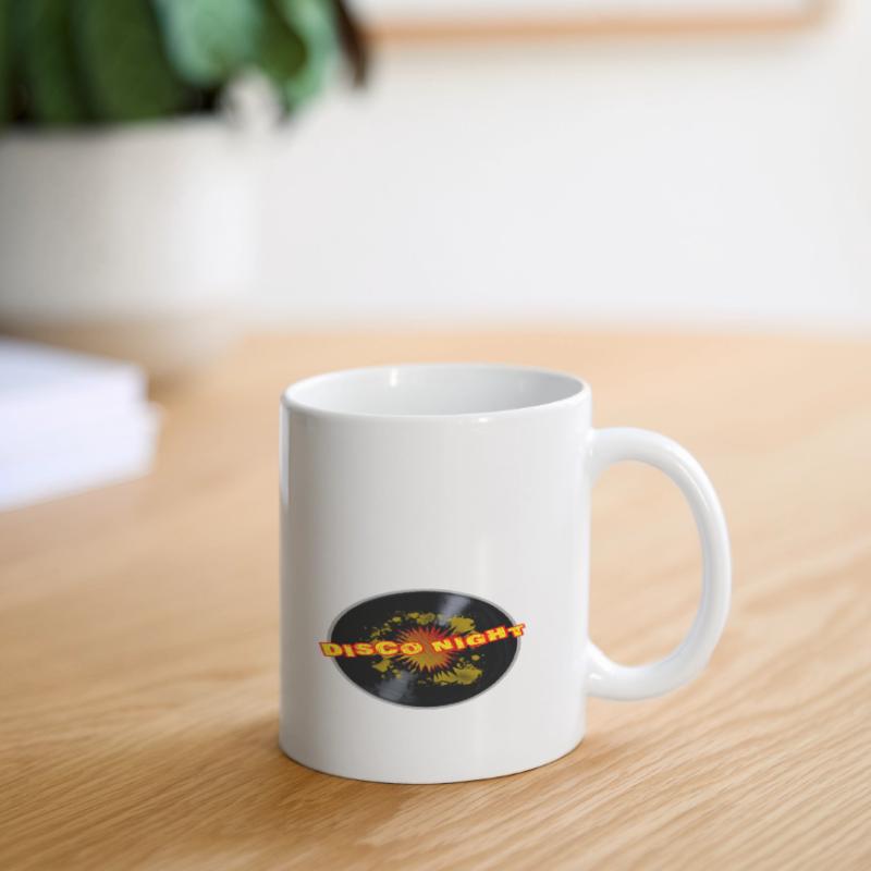 Disco Night Exploding Long Playing Record Mug