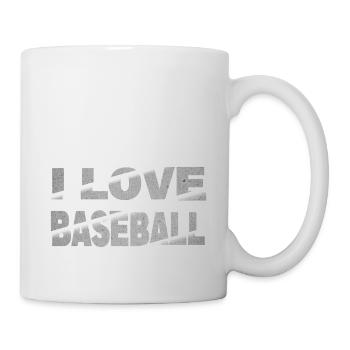 I Love Baseball - Mug - white - Right