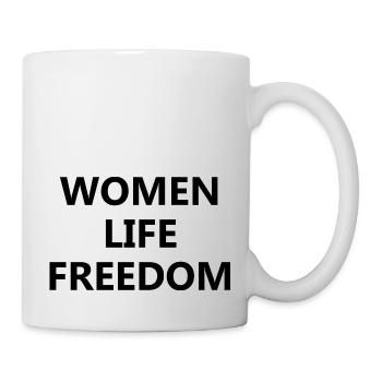 Iran Revolution | Women. Life. Freedom - Tasse - Weiß - Rechts