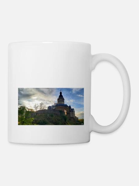 Burg Falkenstein - Tasse - Weiß
