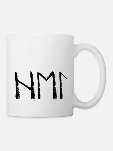 Hel Runensprache - Tasse - Weiß