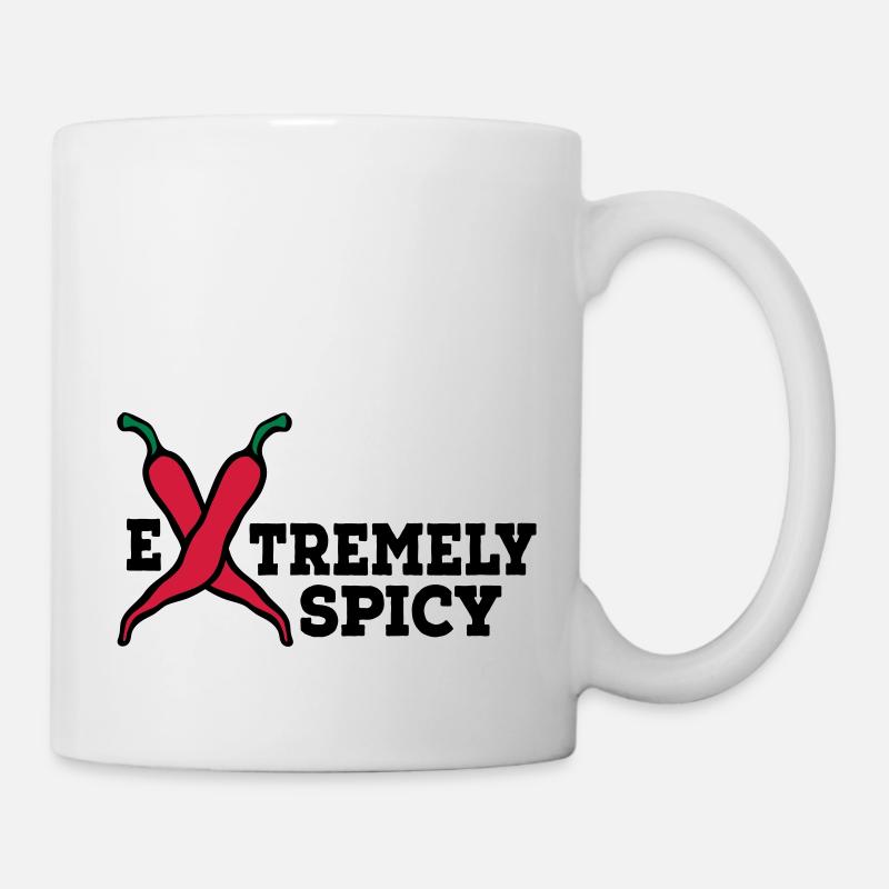 scharf - Tasse - Weiß