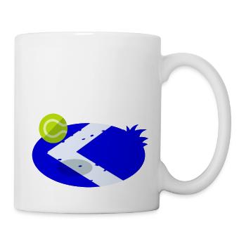 Padel Gift for padel players - Mug - white - Right