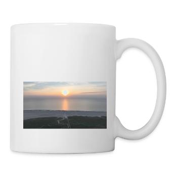 Sonnenuntergang - Sankt Peter Ording - Tasse - Weiß - Rechts