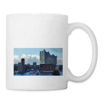 Elbphilharmonie Hamburg - Tasse - Weiß - Rechts