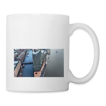 Elbphilharmonie Hamburg - Tasse - Weiß - Rechts