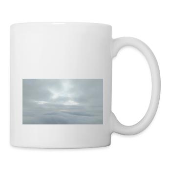 In den Wolken - Tasse - Weiß - Rechts