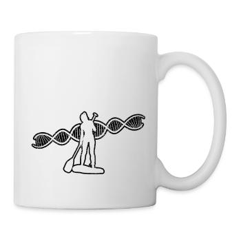 Stand Up Paddle Girl Funny Saying Surfing - Mug blanc - blanc - Droite