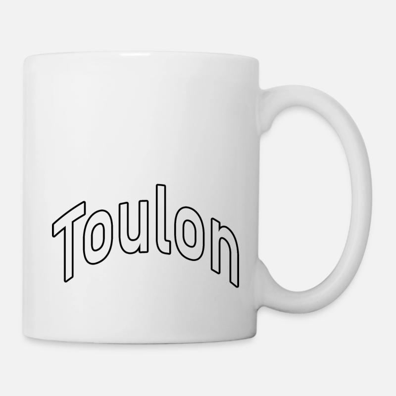 Toulon - Mug blanc - blanc