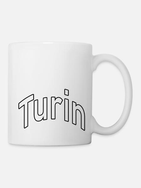 turin - Tasse - Weiß