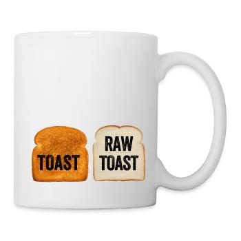Know The Difference Toast Toast Breakfast lover - Mug - white - Right