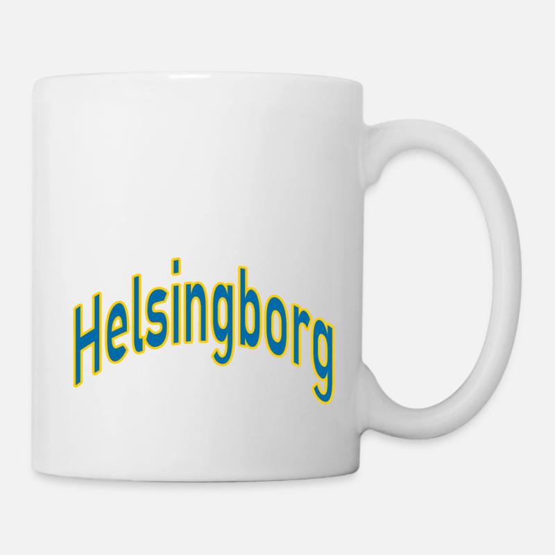 Helsingborg - Tasse - Weiß