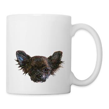 Chihuahua Face - Mug - white - Right