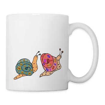 Snails - Mug - white - Right