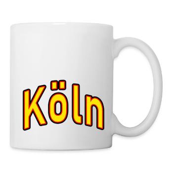 Cologne - Mug blanc - blanc - Droite