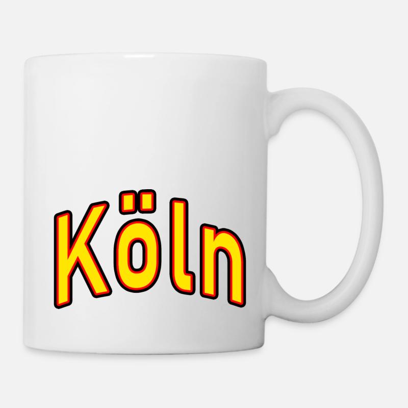 köln - Tasse - Weiß