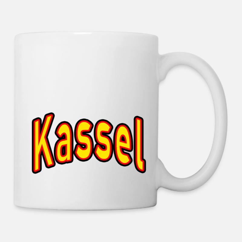 Kassel - Tasse - Weiß