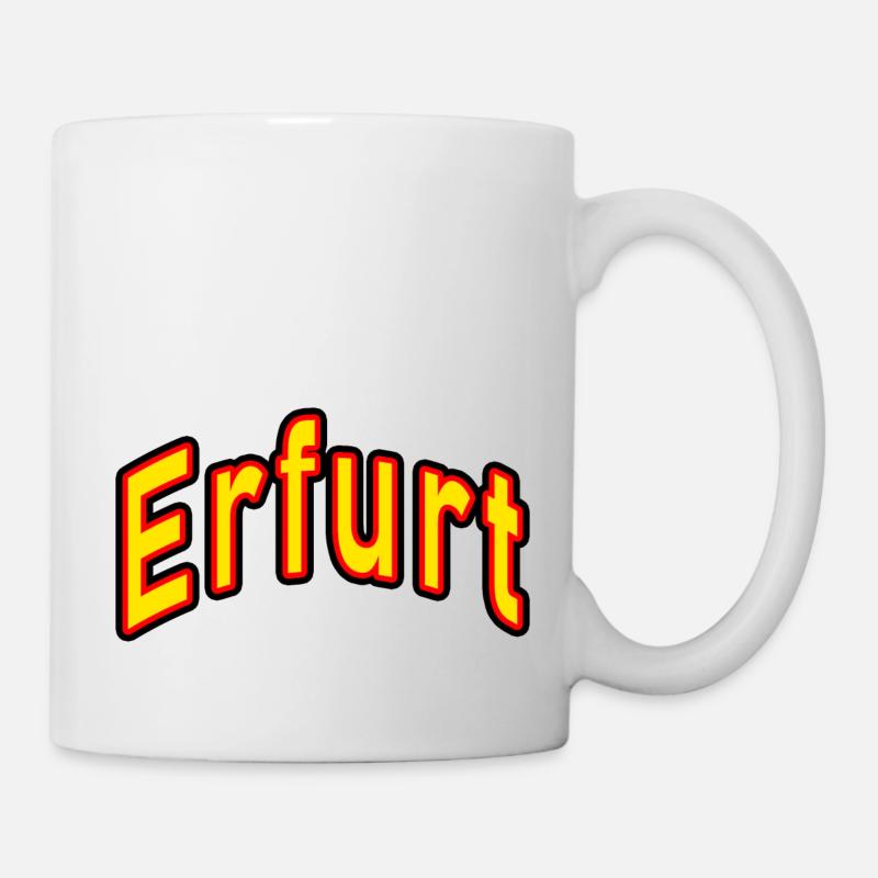 Erfurt - Tasse - Weiß