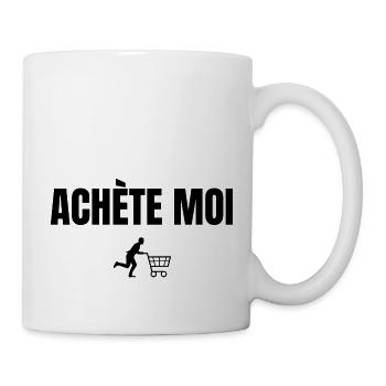 Achète moi idée humour - Mug blanc - blanc - Droite