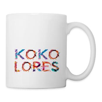 Kokolores – Buntes Statement für kreativen Unsinn - Tasse - Weiß - Rechts