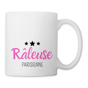 Râleuse parisienne - Mug blanc - blanc - Droite