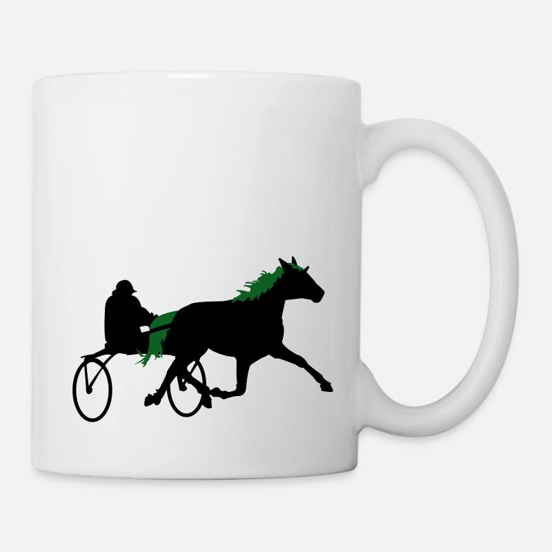 Sulki im Trab - Tasse - Weiß