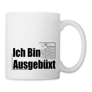 Ich bin - Tasse - Weiß - Rechts