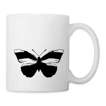 Butterfly Nature Butterflies Vector 2 - Mug - white - Right