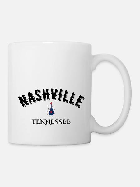 Nashville, Tennessee - Tasse - Weiß