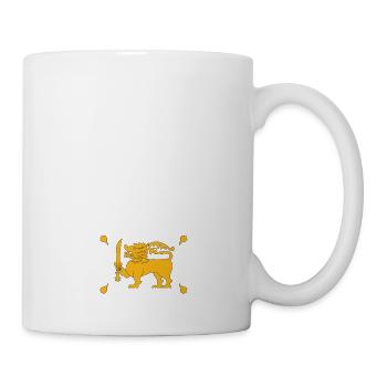 Sri Lanka - Tasse - Weiß - Rechts