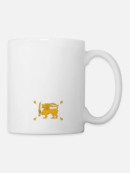 Sri Lanka - Tasse - Weiß