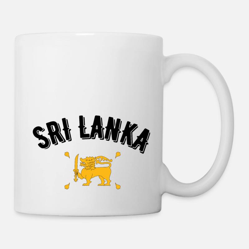 sri lanka - Mug blanc - blanc