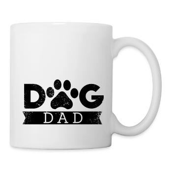 Dog Dad - Fun design of dog lover dad - Mug - white - Right