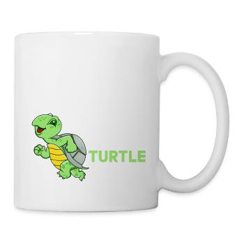 I Just really life turtle ok? - Mug - white - Right