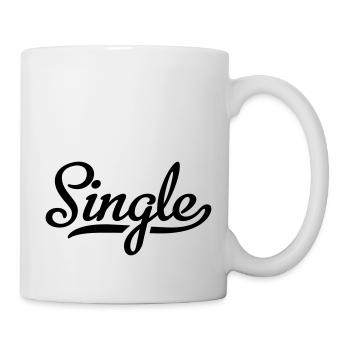 Single - Tasse - Weiß - Rechts