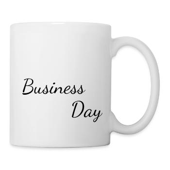 Business day - Mug blanc - blanc - Droite