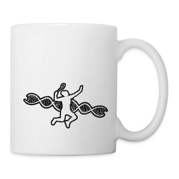 Équipe de badminton Fan de badminton - Mug blanc - blanc - Droite
