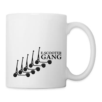 E-Scooter E-Roller Scooter - Mug blanc - blanc - Droite
